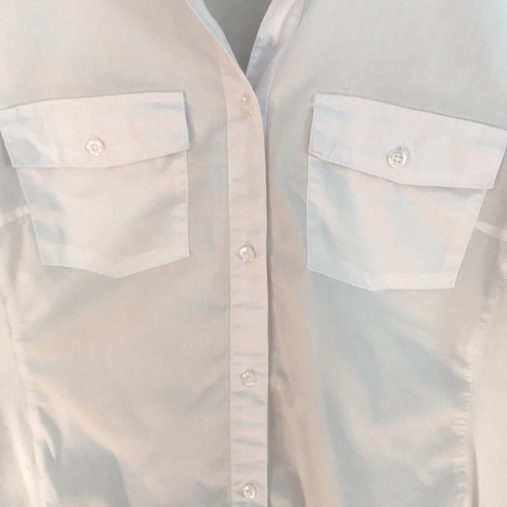 Cute White Button Down - image 2